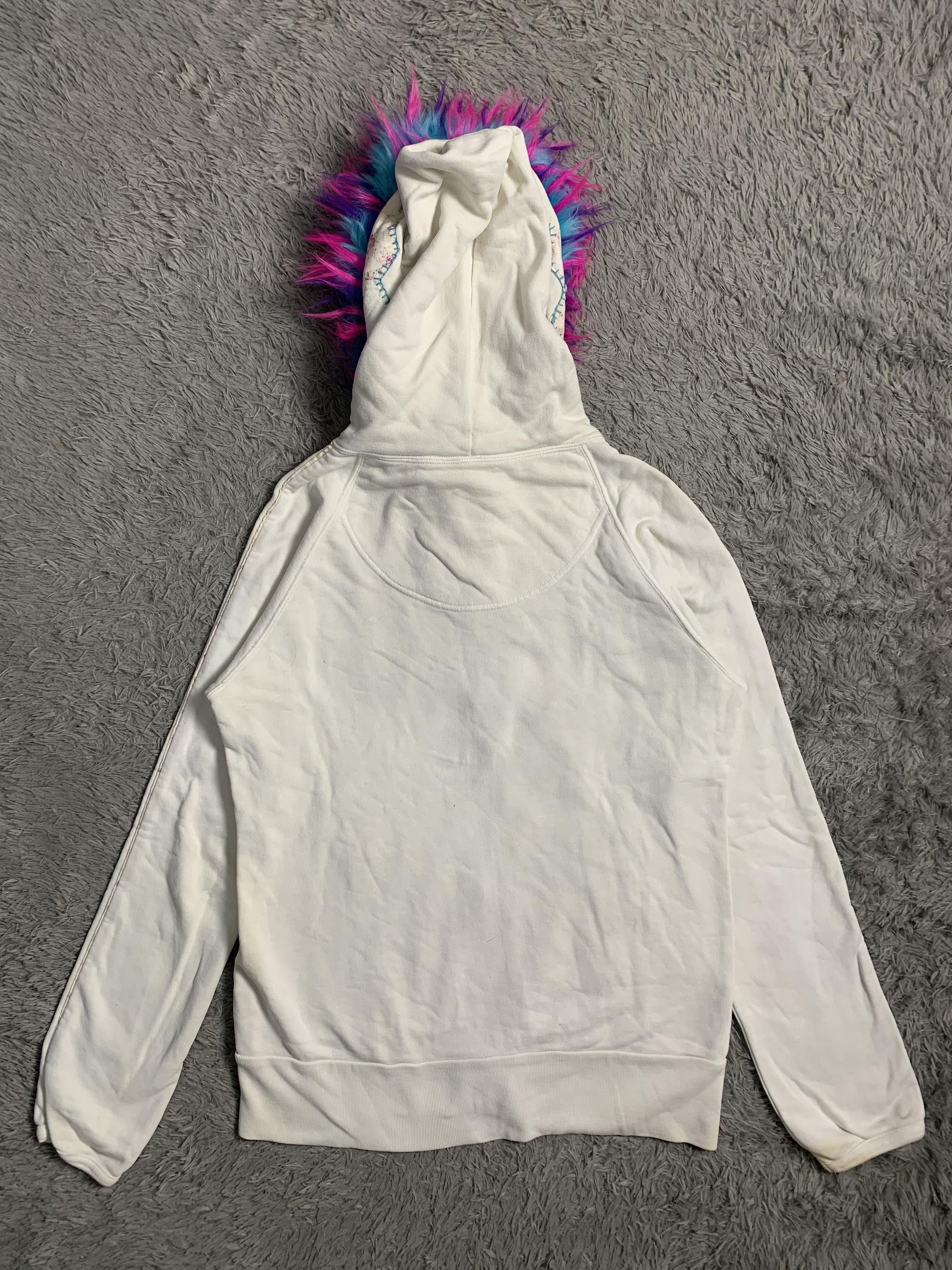 Japanese Brand Waffle Vintage Fur Hoodie Japan Style Size US L / EU 52-54 / 3 - 8 Thumbnail