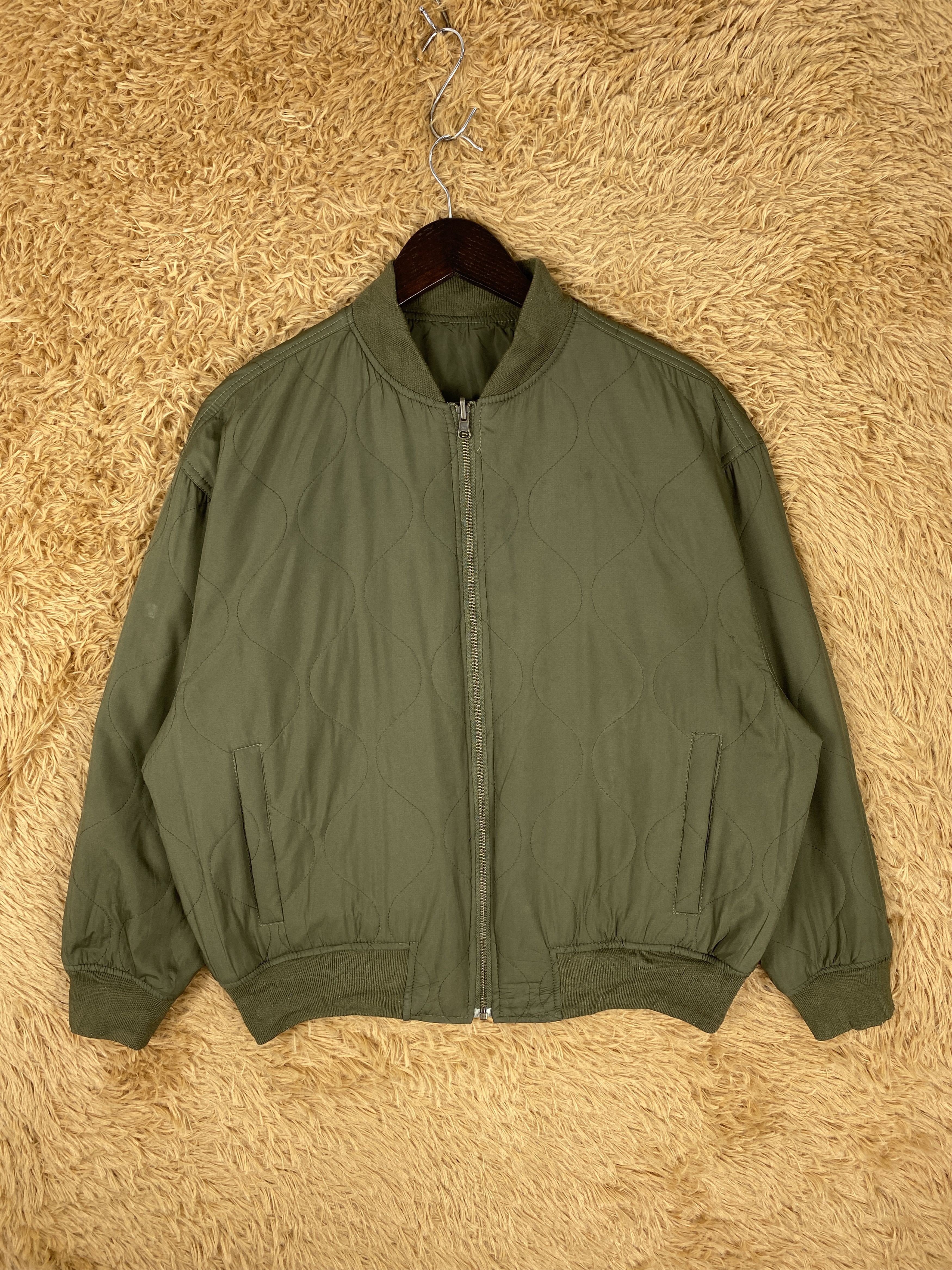 GU Vintage GU Reversible Military Bombers Jacket J2133 Size US S / EU 44-46 / 1 - 6 Thumbnail