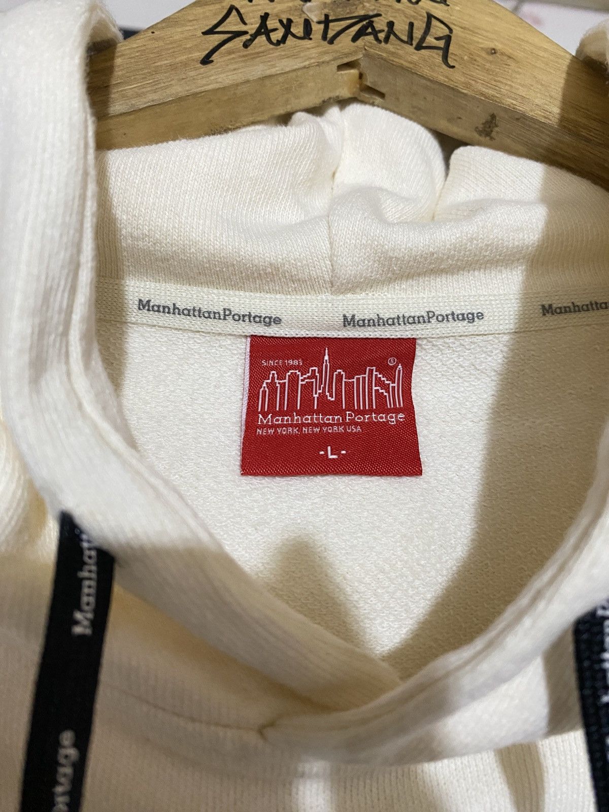Japanese Brand × Manhattan Portage Manhattan Portage Pullover Hoodie Size US L / EU 52-54 / 3 - 3 Thumbnail