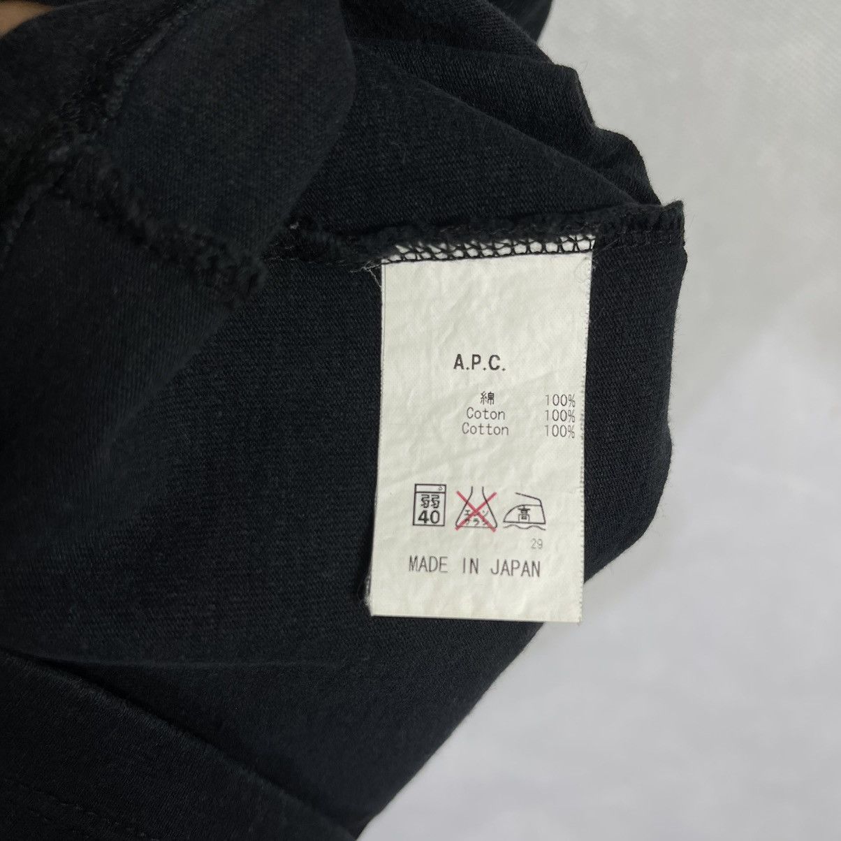 A.P.C. A.P.C. Japan Plain Pocket Tshirt Size US M / EU 48-50 / 2 - 5 Thumbnail