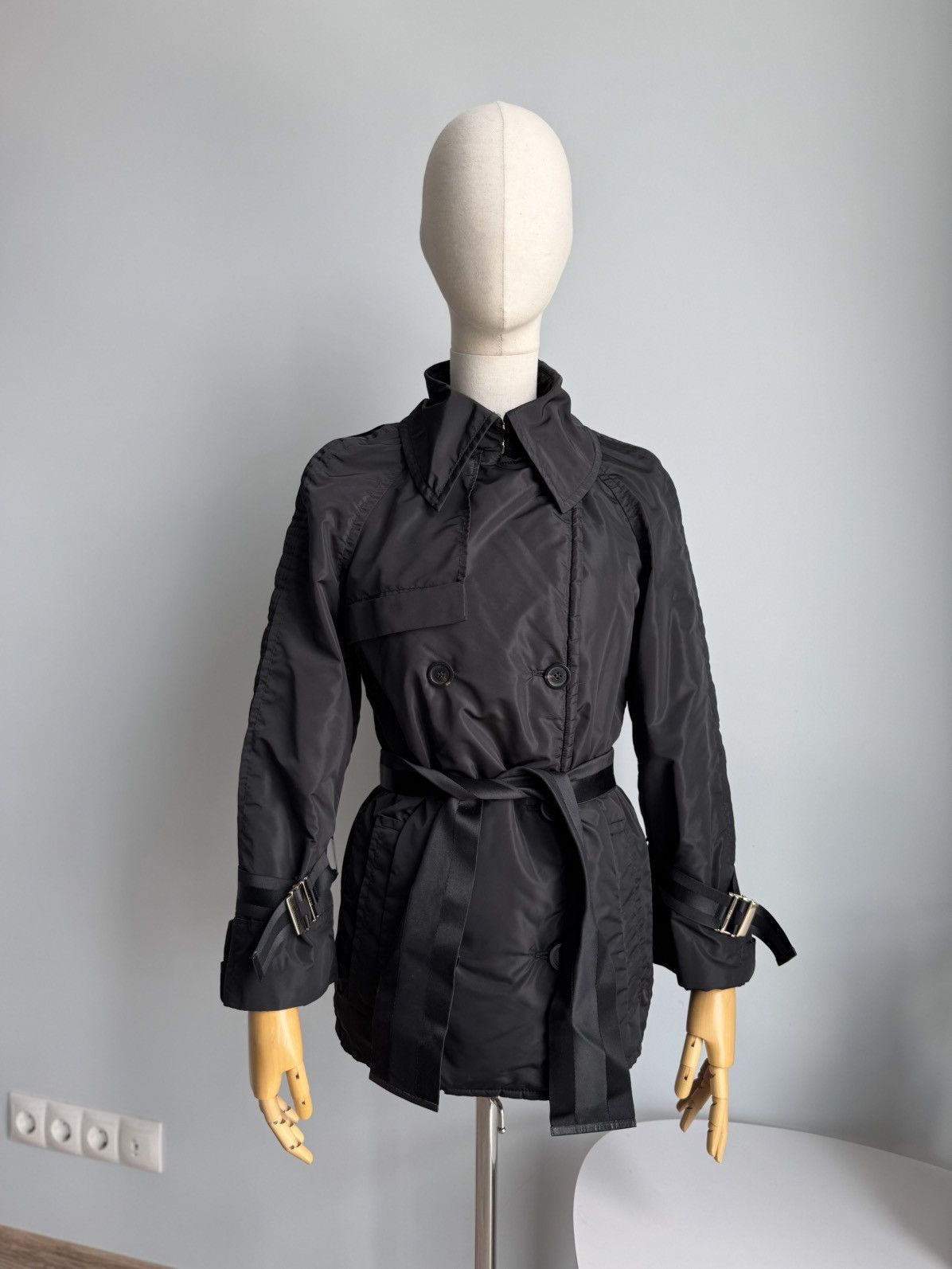 Gucci GUCCI By Tom Ford Era FW 2001 Fur Rabbit Coat Belted Size M / US 6-8 / IT 42-44 - 5 Thumbnail