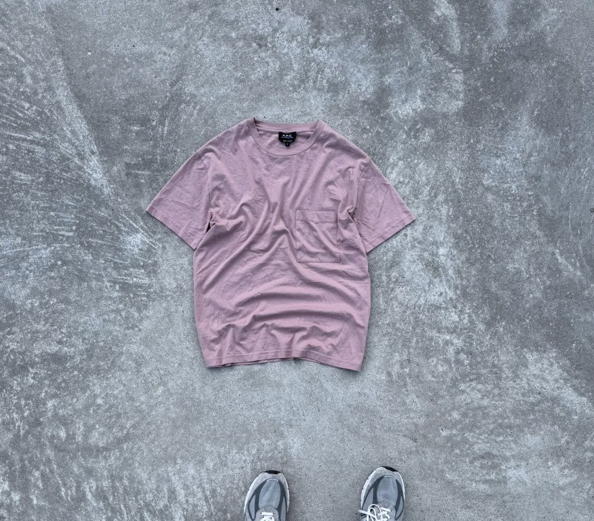 Other Vintage A.P.C luxury streetwear avantgarde track T-shirt Size US M / EU 48-50 / 2 - 1 Thumbnail