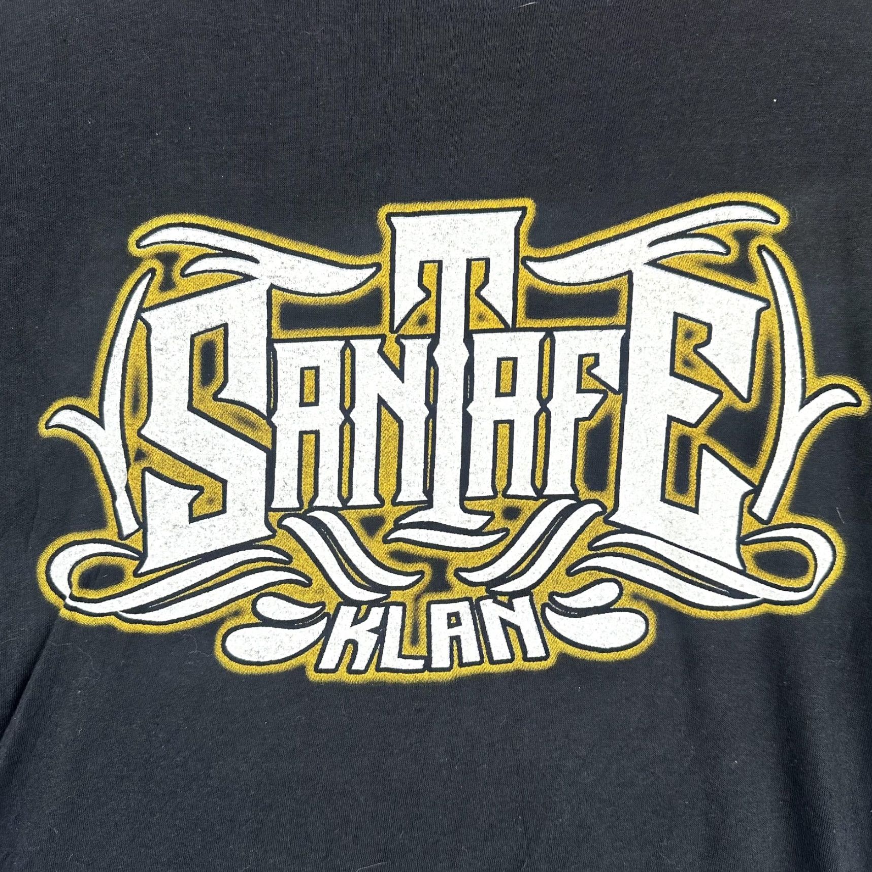 Glanshirt Santa Fe Klan Shirt Mens Extra Large Black Todo o Nada Tour Concert Hip Hop Tee Size US M / EU 48-50 / 2 - 5 Thumbnail