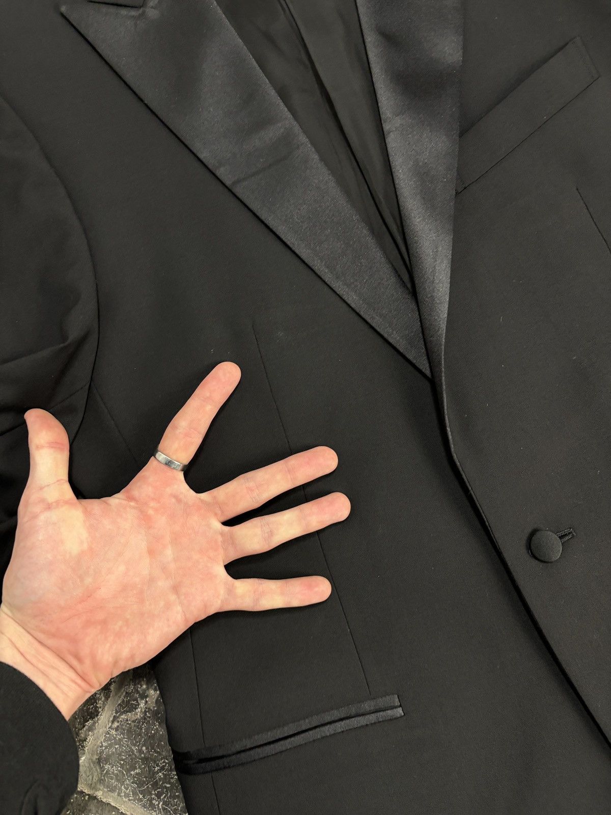 Z Zegna Z Zegna Suit Ermenegildo Zegna Two Piece Tuxedo Formal 48R Size 48R - 17 Thumbnail