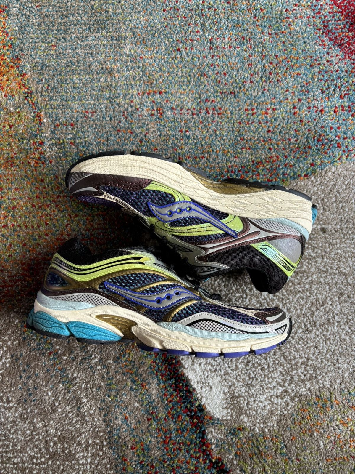 Saucony Saucony Progrid Omni 9 Crystal Cave Size US 7.5 / EU 40-41 - 3 Thumbnail
