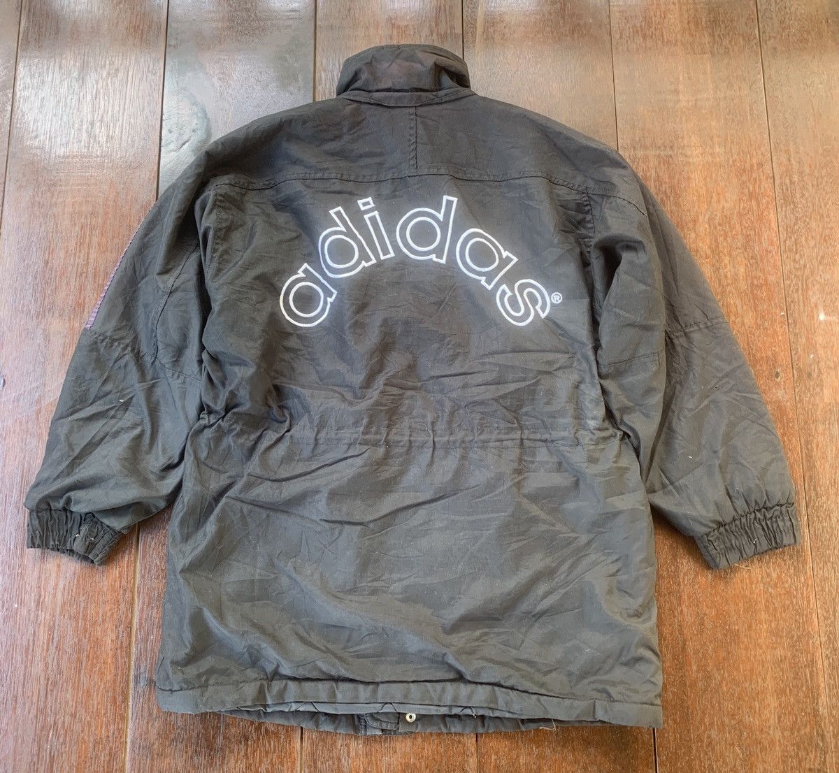 Adidas × Sports Specialties × Vintage Vintage Adidas Equipment embroidery logo parka jacket Size US M / EU 48-50 / 2 - 2 Thumbnail