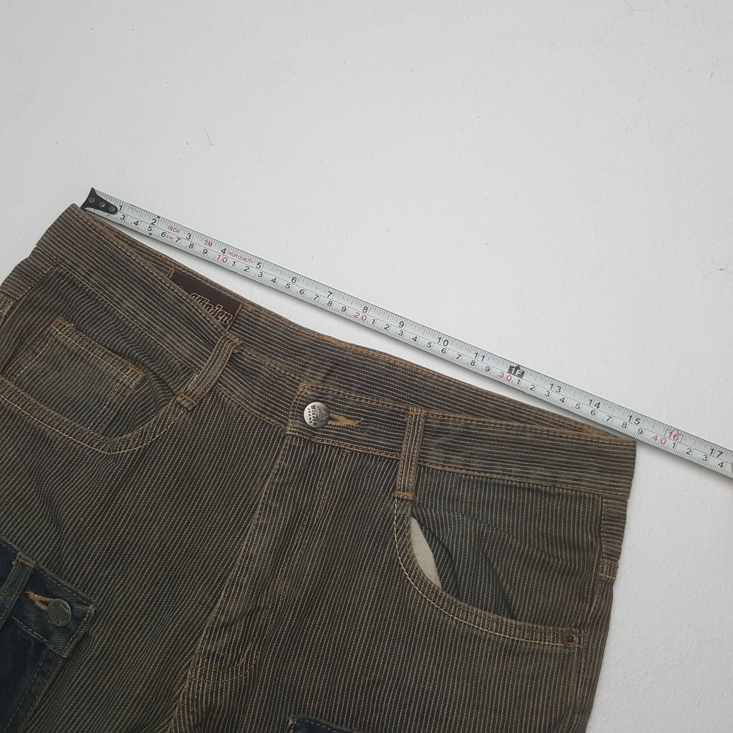 If Six Was Nine Vintage Winden Rare Double Waist Japanese Denim Jeans Size US 30 / EU 46 - 10 Thumbnail