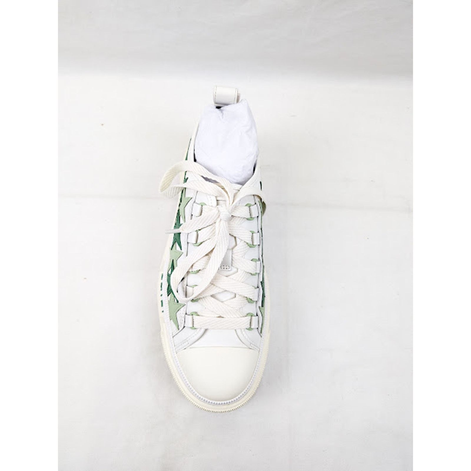 Amiri o1rshd1 Stars Court Low-Top Sneakers in Mint Size US 14 / EU 47 - 6 Thumbnail