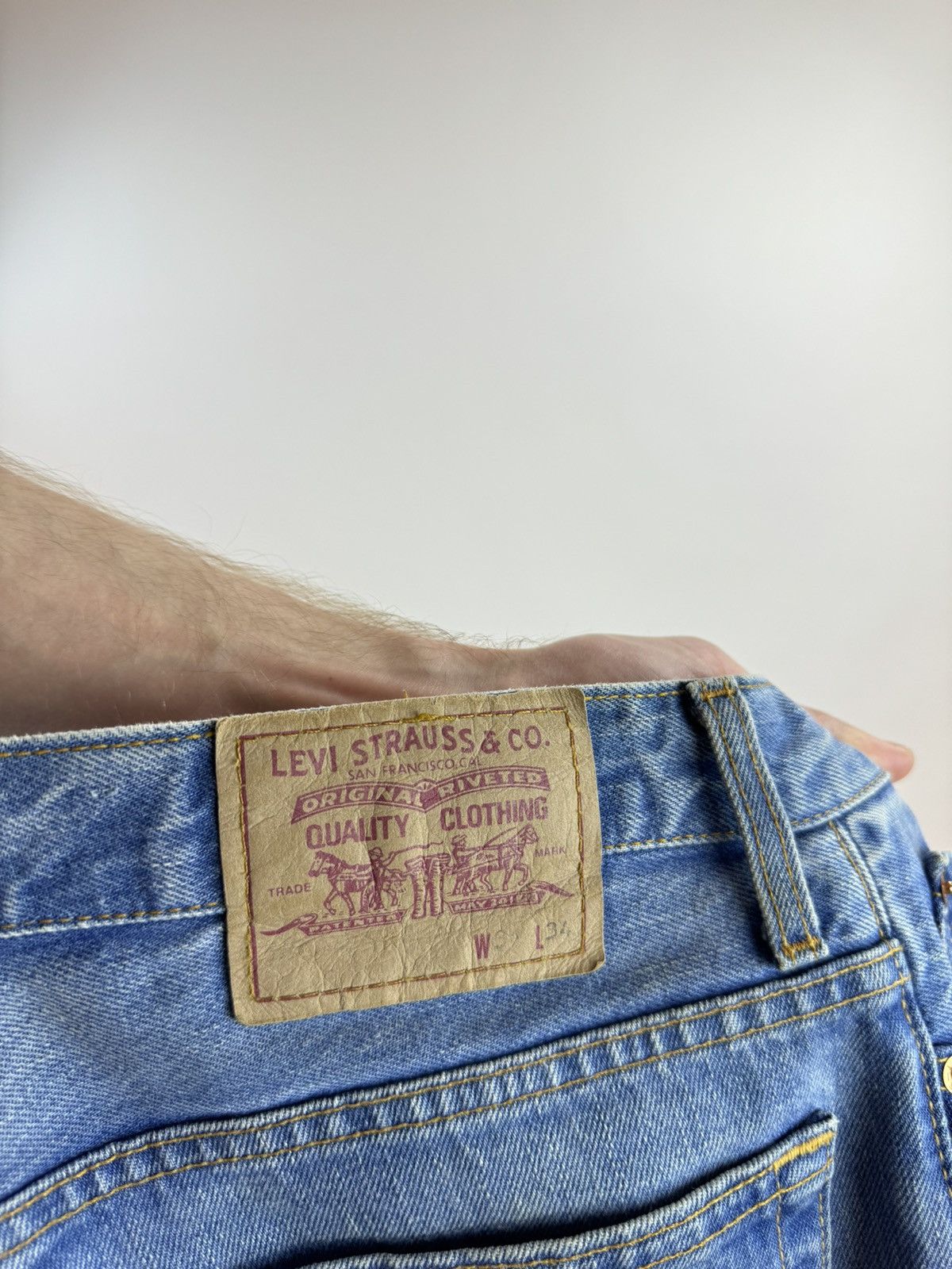 Levi's × Levi's Vintage Clothing × Vintage RARE VINTAGE Levis Jeans Mens size 31x34 Size US 30 / EU 46 - 8 Thumbnail