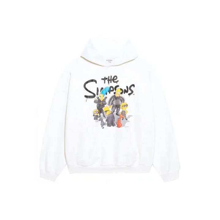 Balenciaga Balenciaga Cartoon Print Casual Hoodie Size US M / EU 48-50 / 2 - 1 Thumbnail