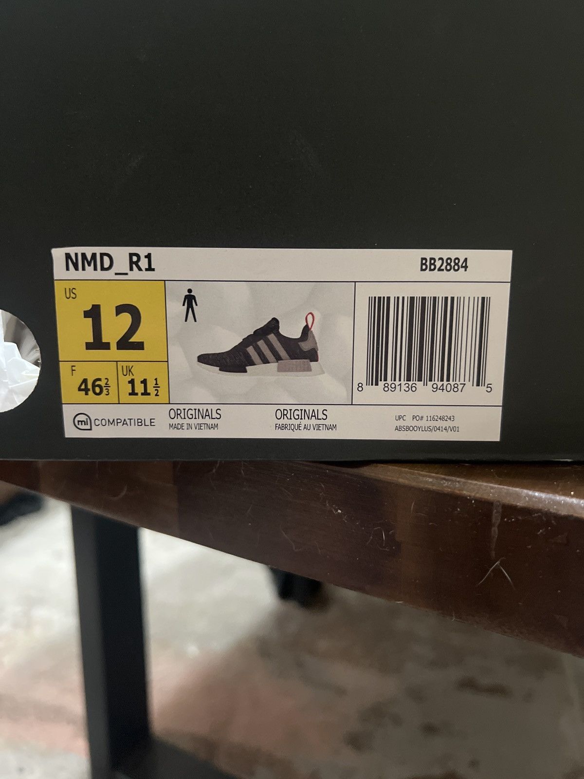 Adidas New in box Adidas NMD_R1 glitch camo deadstock never worn Size US 12 / EU 45 - 5 Thumbnail