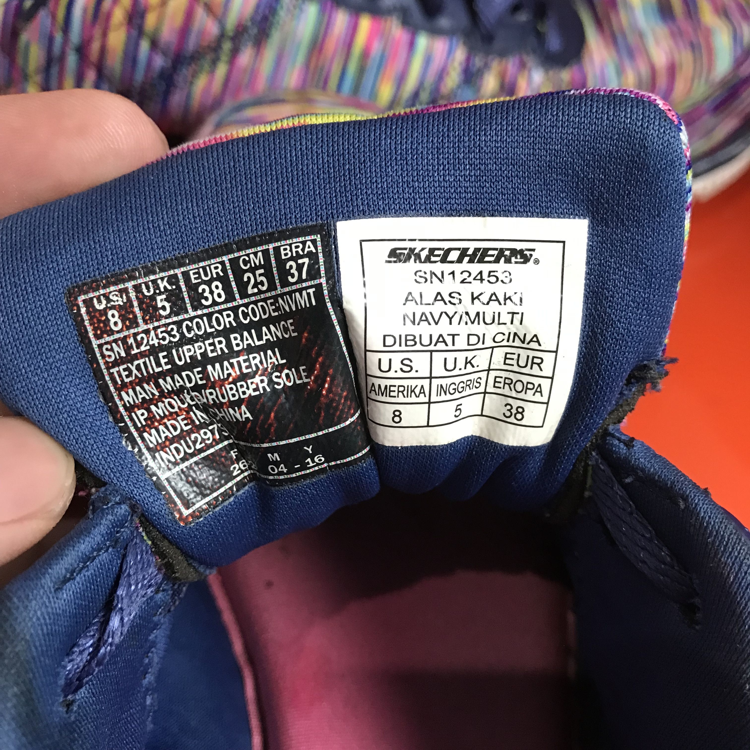 SKECHERS Skechers Flex Appeal Memory Foam Sneakers Pink Multicolor 38 Size US 5.5 / EU 38 - 5 Thumbnail
