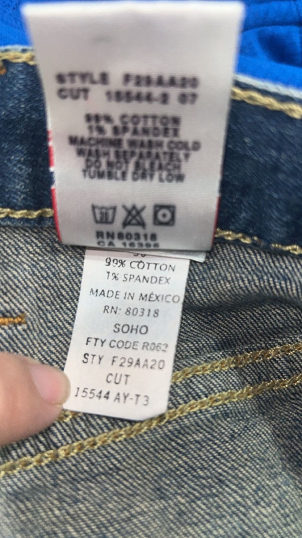 Lucky Brand lucky brand SOHO Mid Rise Flare 10/30 Size 32" / US 10 / IT 46 - 5 Thumbnail