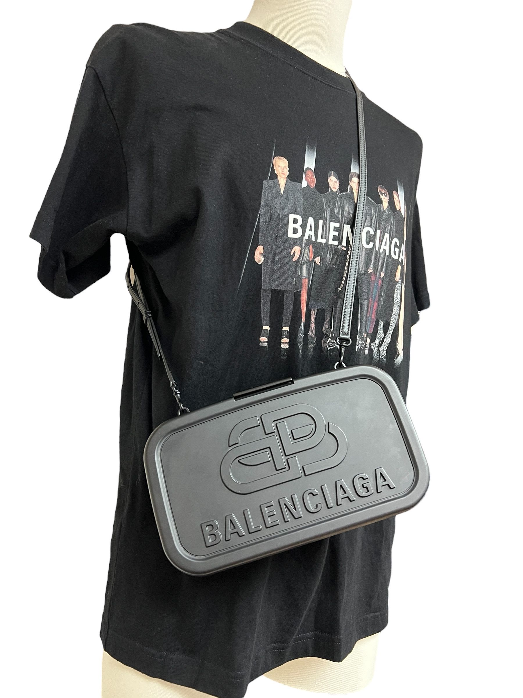 Balenciaga BB lunch box clutch Size ONE SIZE - 5 Thumbnail