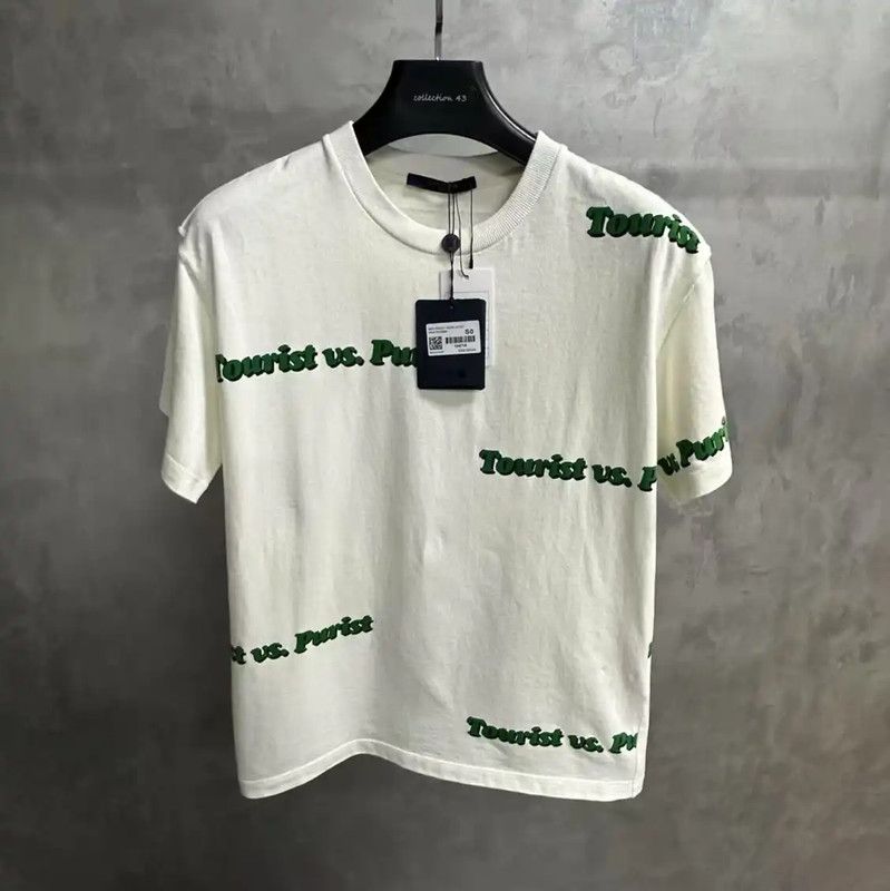Louis Vuitton Louis Vuitton White Cotton Women's T-Shirt 0089 Size S / US 4 / IT 40 - 1 Thumbnail