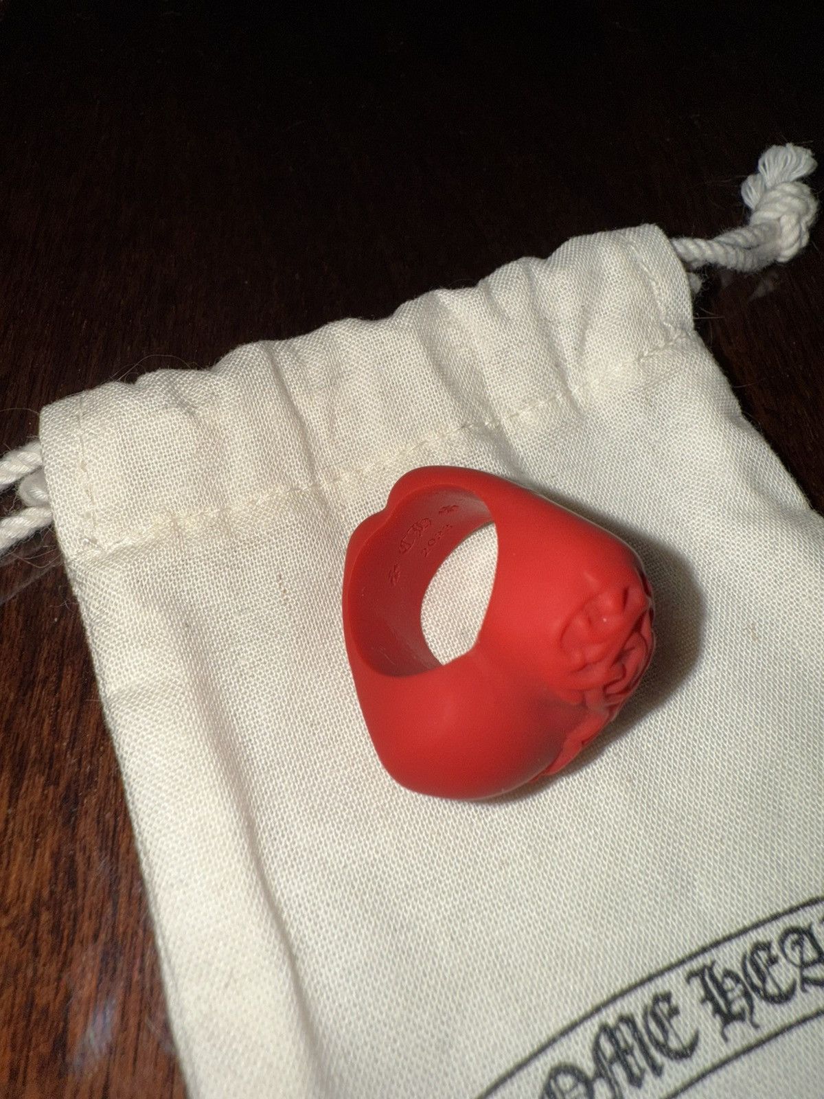Chrome Hearts Chrome Hearts Silicone Heart Ring Size ONE SIZE - 7 Thumbnail