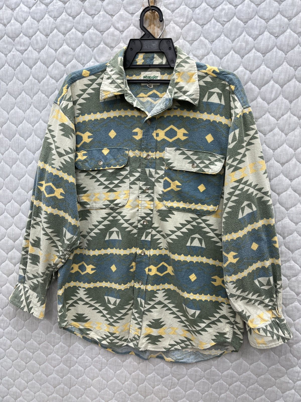 Vintage × Wrangler 🔥🔥🔥STEALS VTG WRANGLER NATIVE SHIRTS Size US M / EU 48-50 / 2 - 2 Thumbnail