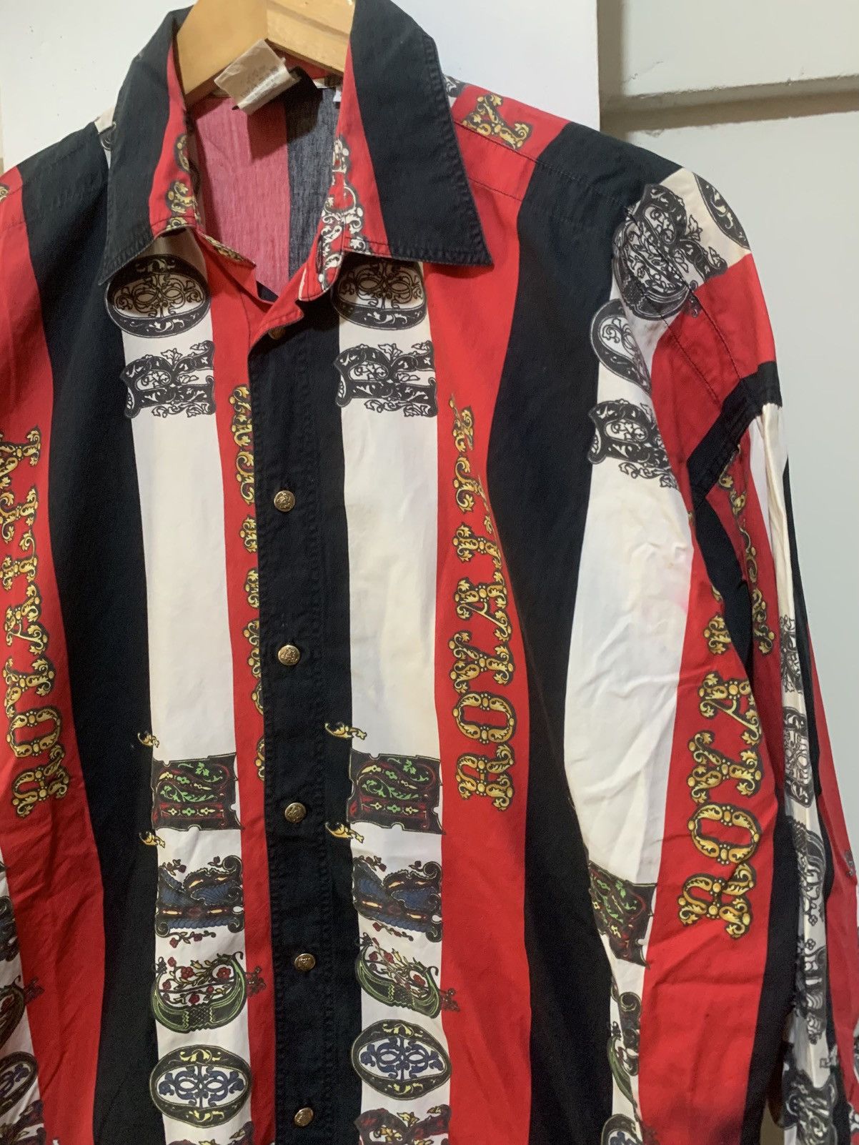 Versace VINTAGE GIANNI VERSACE AOP SHIRT Size US M / EU 48-50 / 2 - 6 Thumbnail