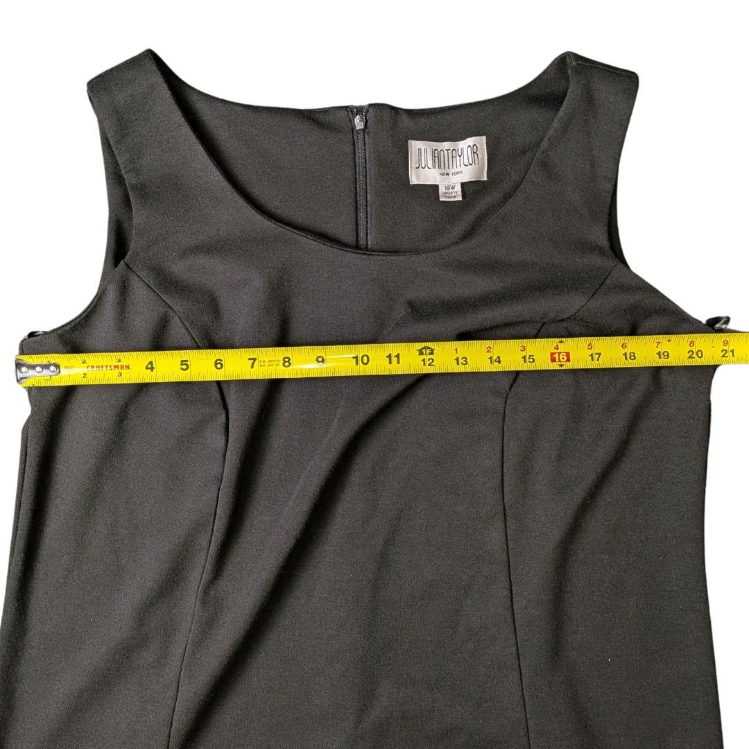 Vintage Vintage Julian Taylor Plus Size Cocktail Dress w/ Back Slit Size XXL / US 16-18 / IT 52-54 - 5 Thumbnail