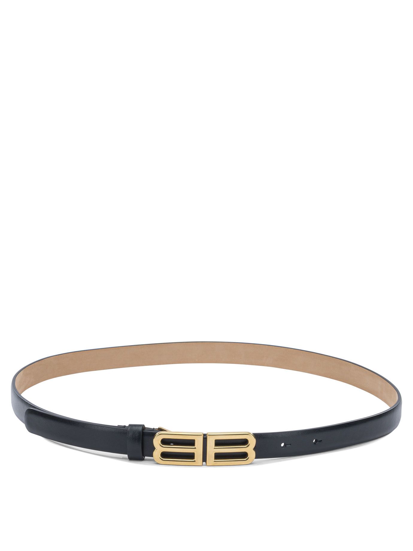 Balenciaga Bolero Bb Leather Belt Size ONE SIZE - 1 Thumbnail