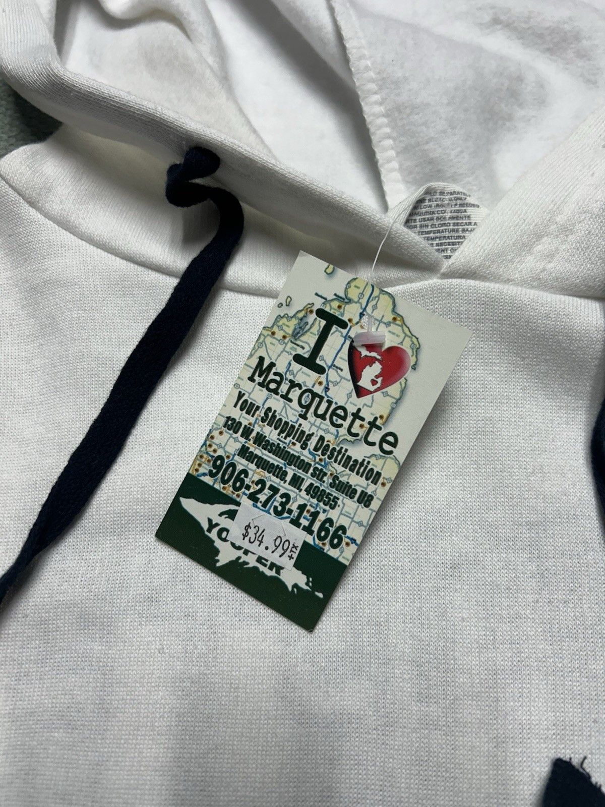 Other NWT hoodie sweatshirt up north Marquette Michigan DEADSTOC M Size US M / EU 48-50 / 2 - 6 Thumbnail