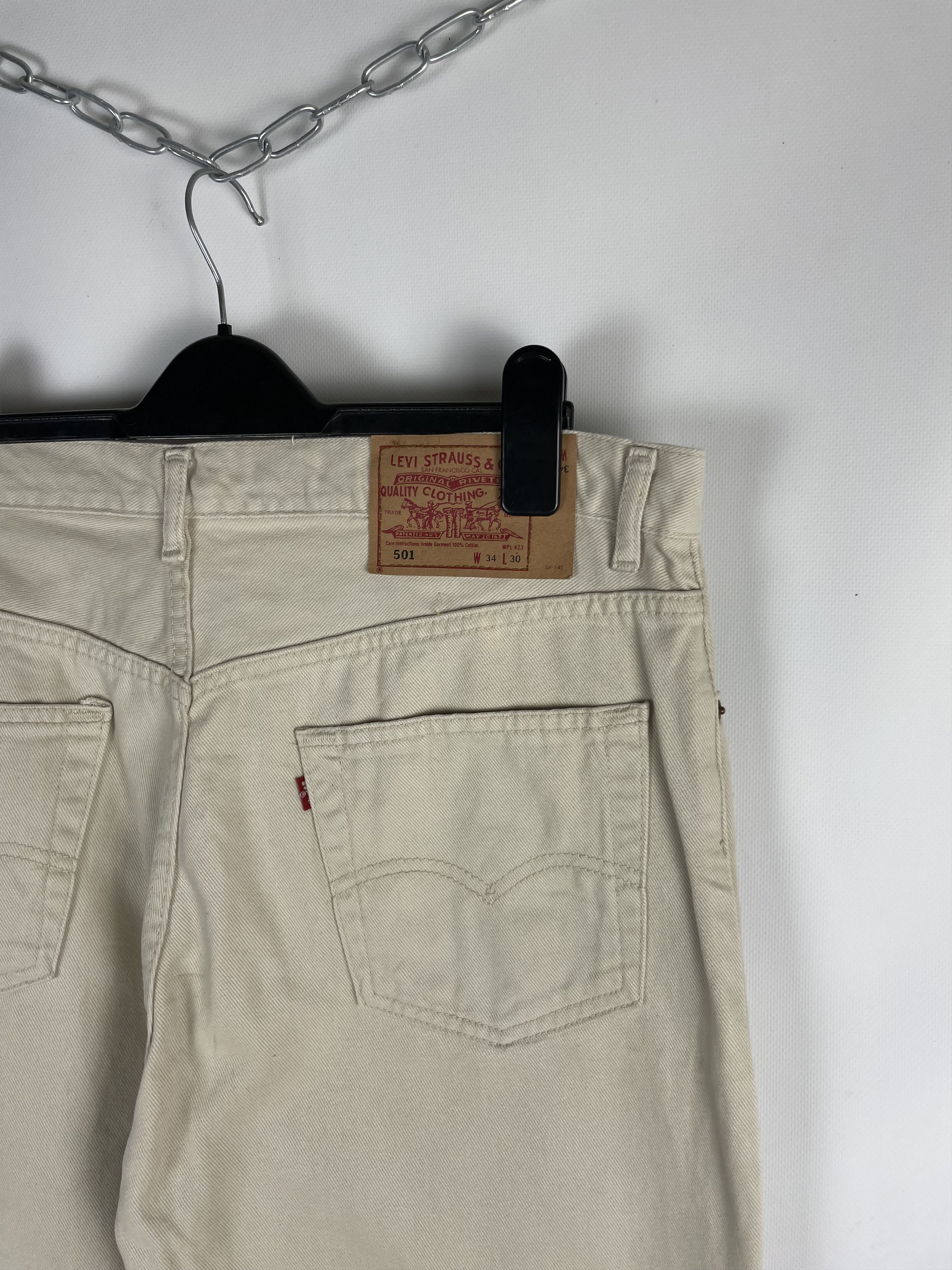 Levi's Vintage 90s Levi's Pants Denim 501 Jeans Size US 34 / EU 50 - 4 Thumbnail
