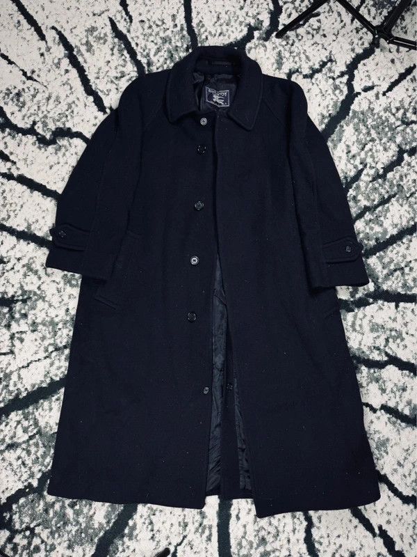 Burberry Burberry wool coat dark navy 46 XXL Size XXL / US 16-18 / IT 52-54 - 1 Thumbnail