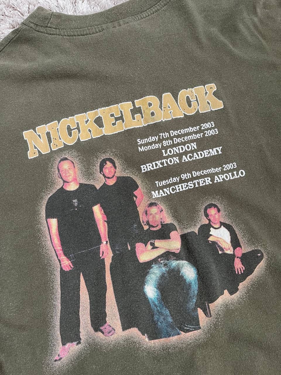 Band Tees × Vintage Vintage nickelback 2003 tour tee Size US S / EU 44-46 / 1 - 10 Thumbnail