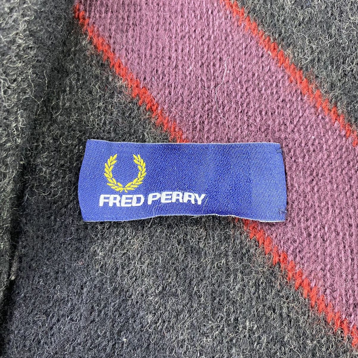 Fred Perry × Vintage Fred Perry Scarf / Muffler / Neckwear T1303 Size ONE SIZE - 6 Thumbnail
