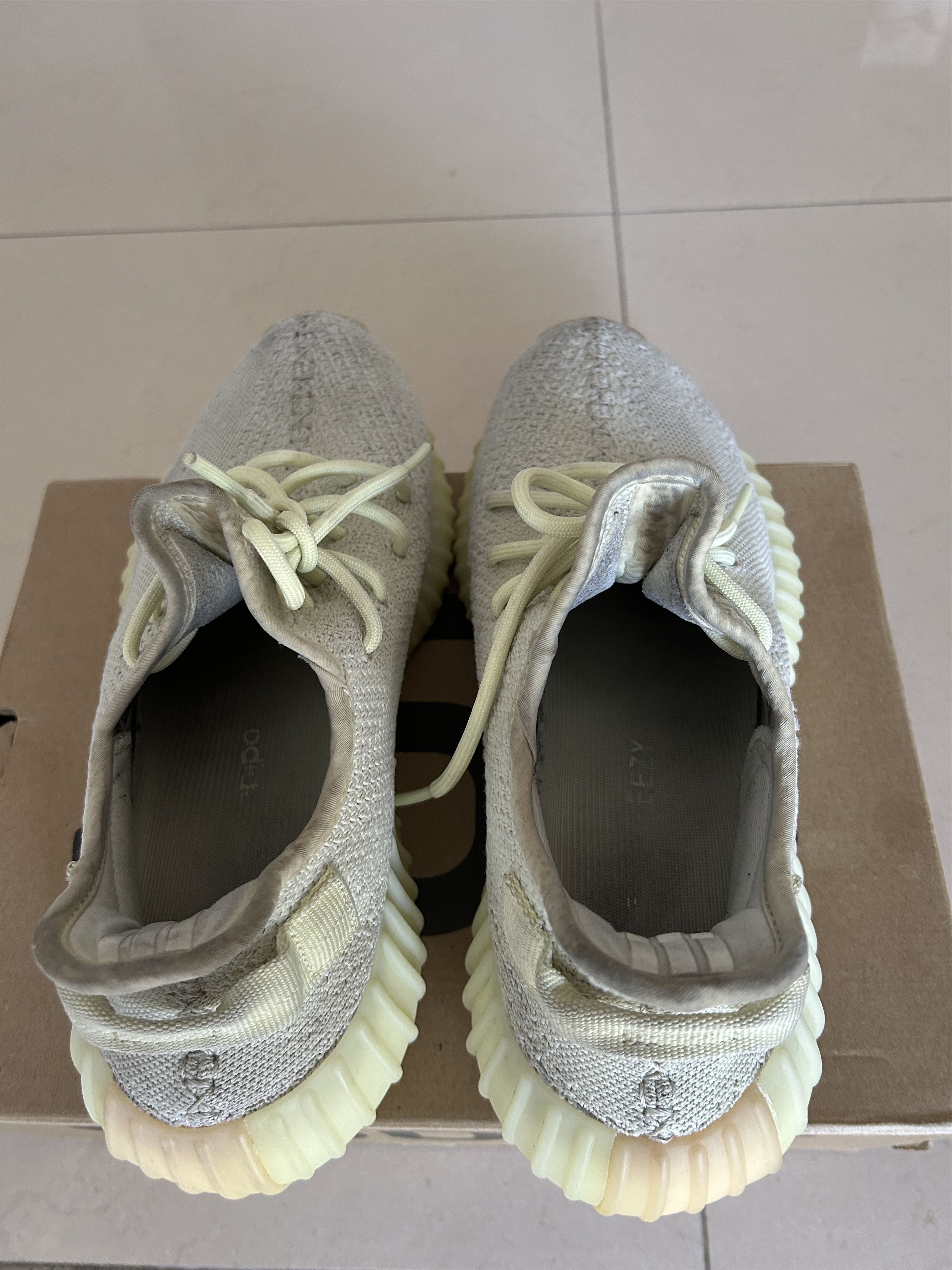 Yeezy Adidas Yeezy Boost 350 V2 Butter Size US 8.5 / EU 41-42 - 4 Thumbnail