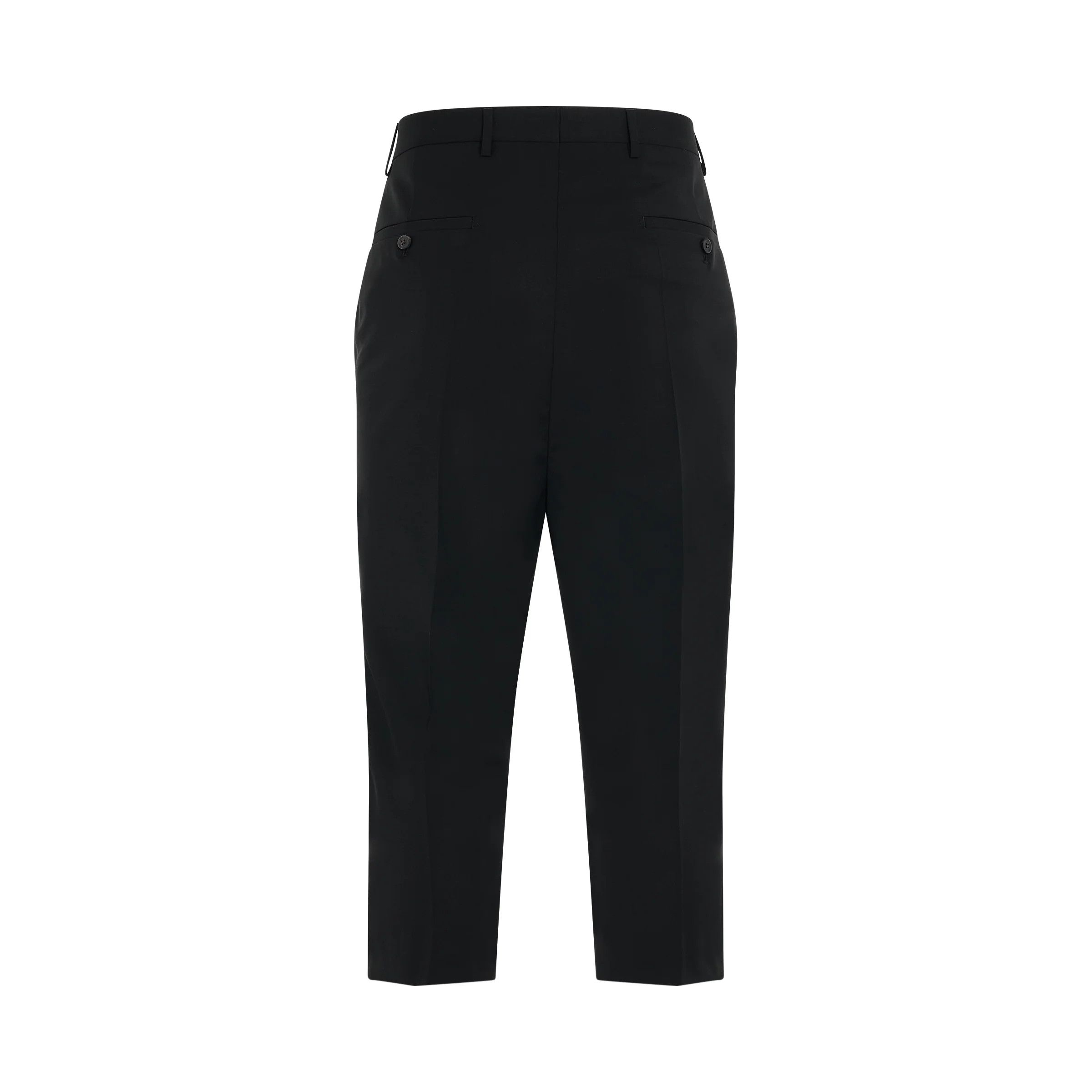 Rick Owens o1mris0824 Croped Pants in Black Size US 34 / EU 50 - 4 Thumbnail