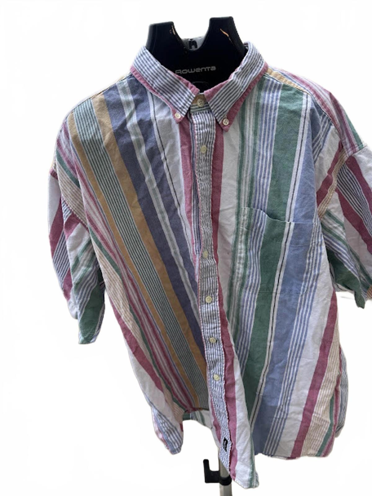Dockers Vintage Dockers XXL Striped Shirt 90s Size US XXL / EU 58 / 5 - 1 Thumbnail