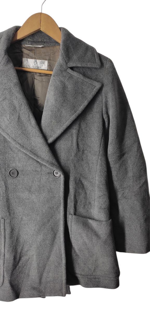 Max Mara MAX MARA STUDIO PEACOAT WOOL JACKET Size M / US 6-8 / IT 42-44 - 4 Thumbnail