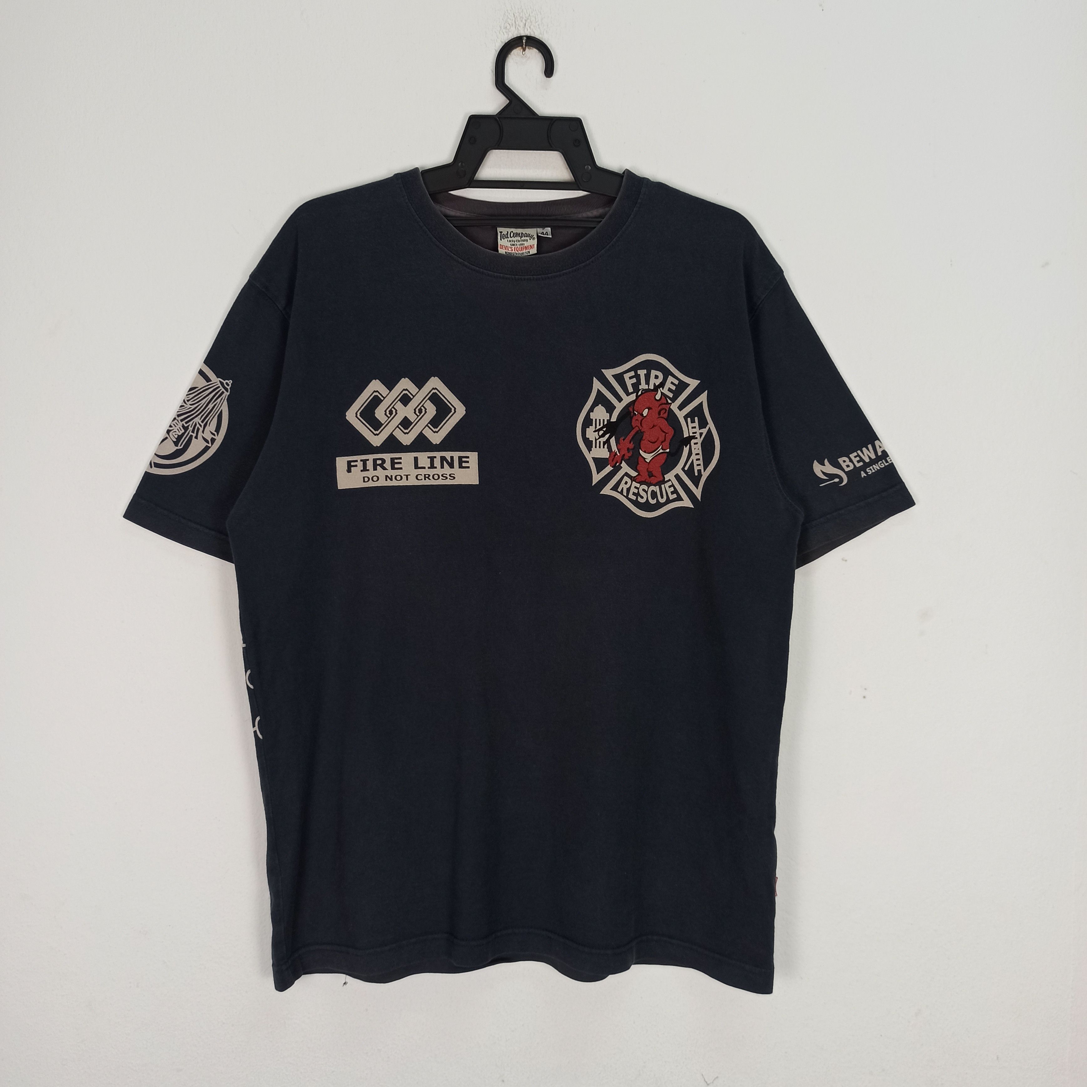 Tedman Rare Ted Company Dragon Faded colour Tshirt Size US L / EU 52-54 / 3 - 4 Thumbnail