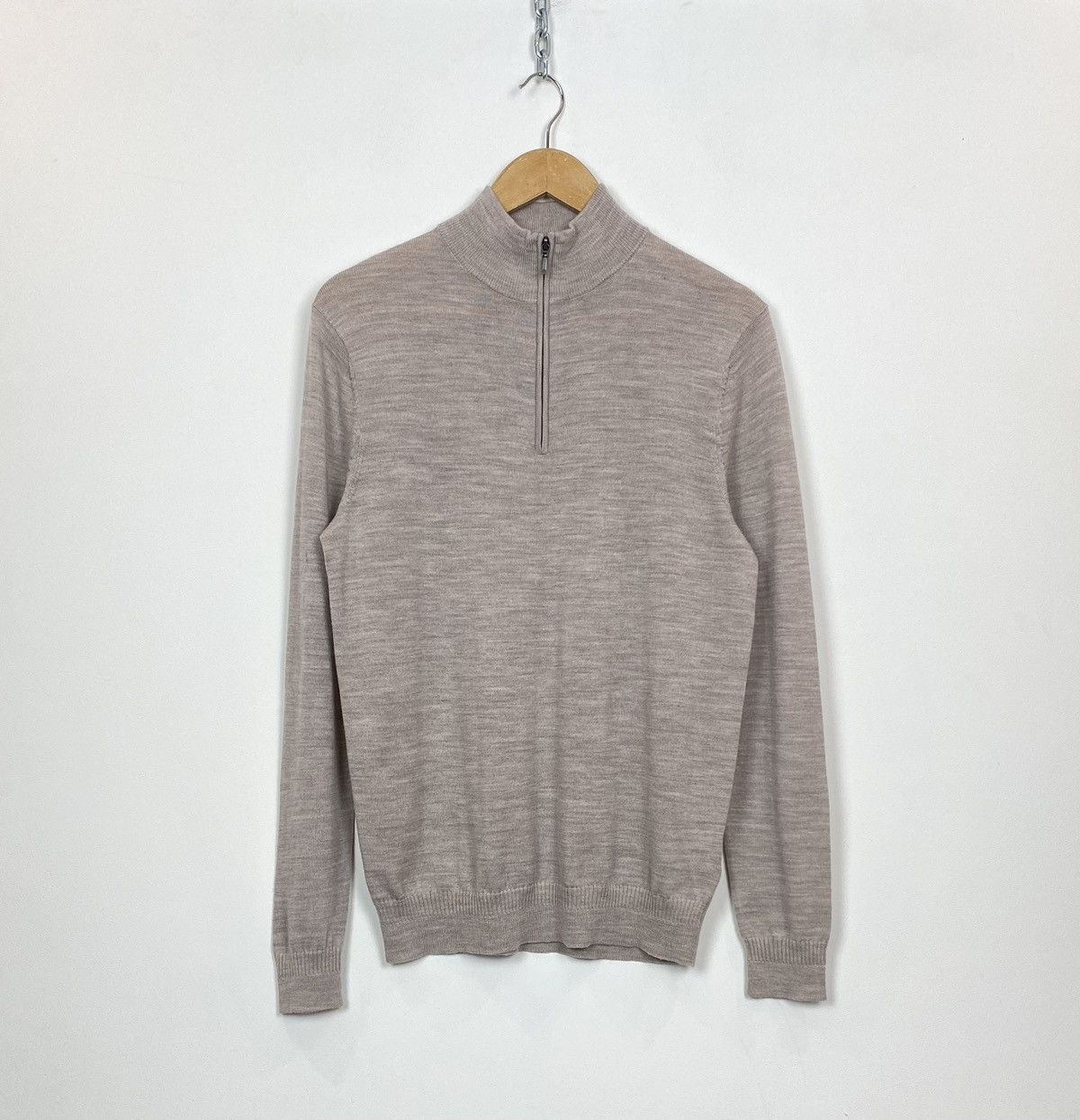 Other Paul Castelloe Merino Wool 1/4 Zip Jumper Sweater Men’s Sz M Size US M / EU 48-50 / 2 - 1 Thumbnail