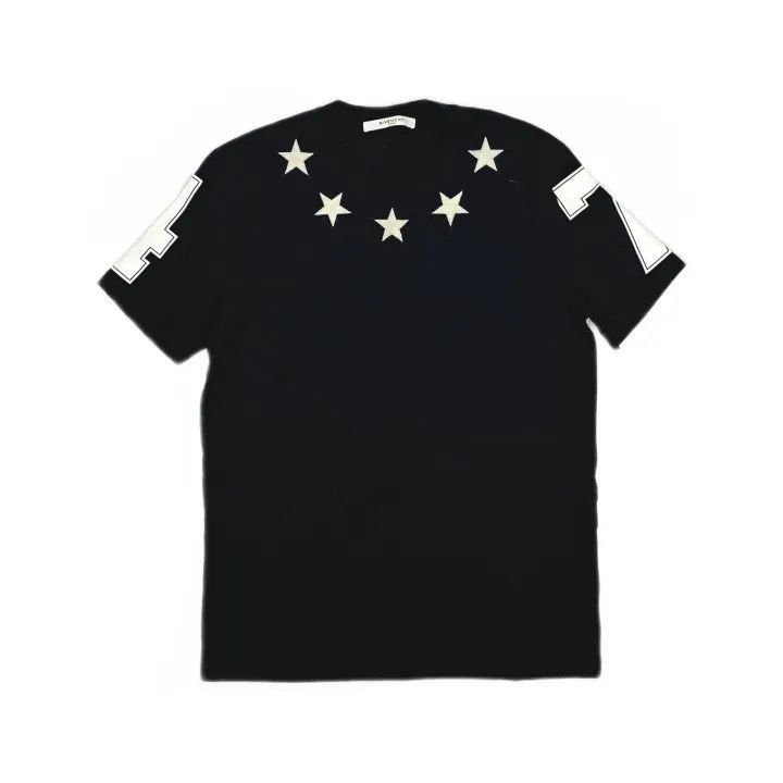 Givenchy Givenchy Givenchy Star Pattern Black TShirt for Men -2507 Size US M / EU 48-50 / 2 - 2 Thumbnail