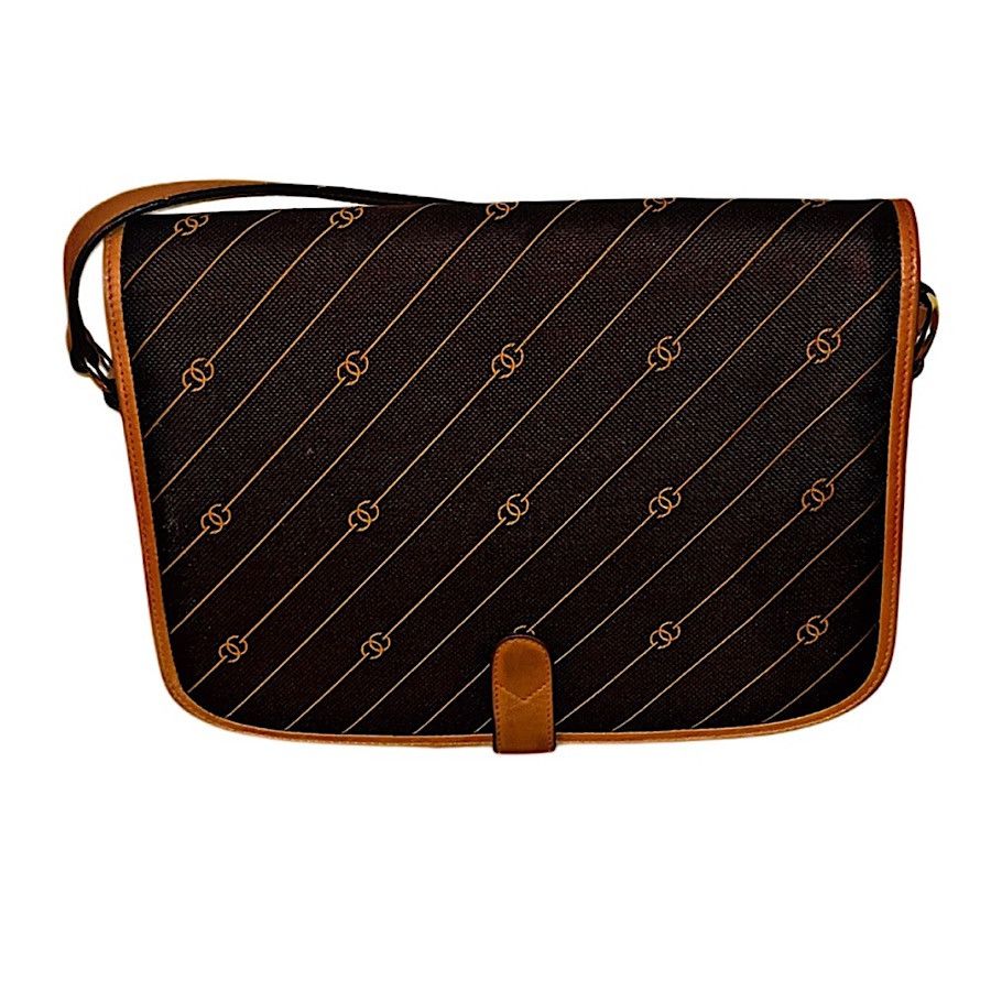 Gucci Authentic Vintage Gucci Striped GG Ring Clasp Crossbody Bag Size ONE SIZE - 5 Thumbnail
