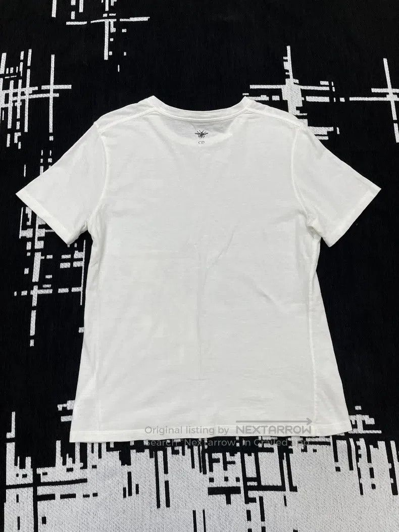 Dior Dior White floral print short-sleeved T-shirt Size XS / US 0-2 / IT 36-38 - 3 Thumbnail