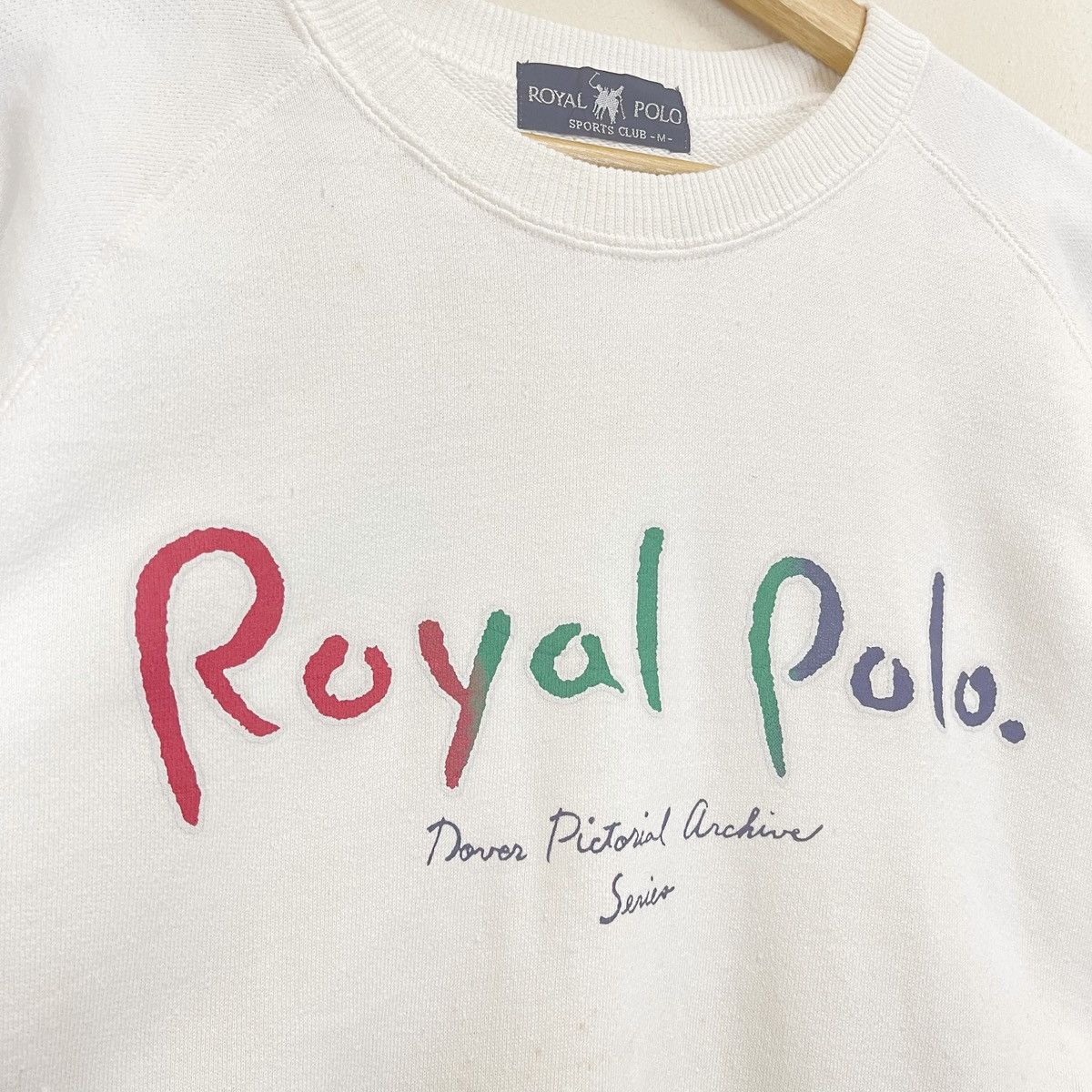 Beverly Hills Polo Club Vtg 90s Royal Polo Sports Club Big Logo Crewneck Sweatshirt Size US M / EU 48-50 / 2 - 5 Thumbnail