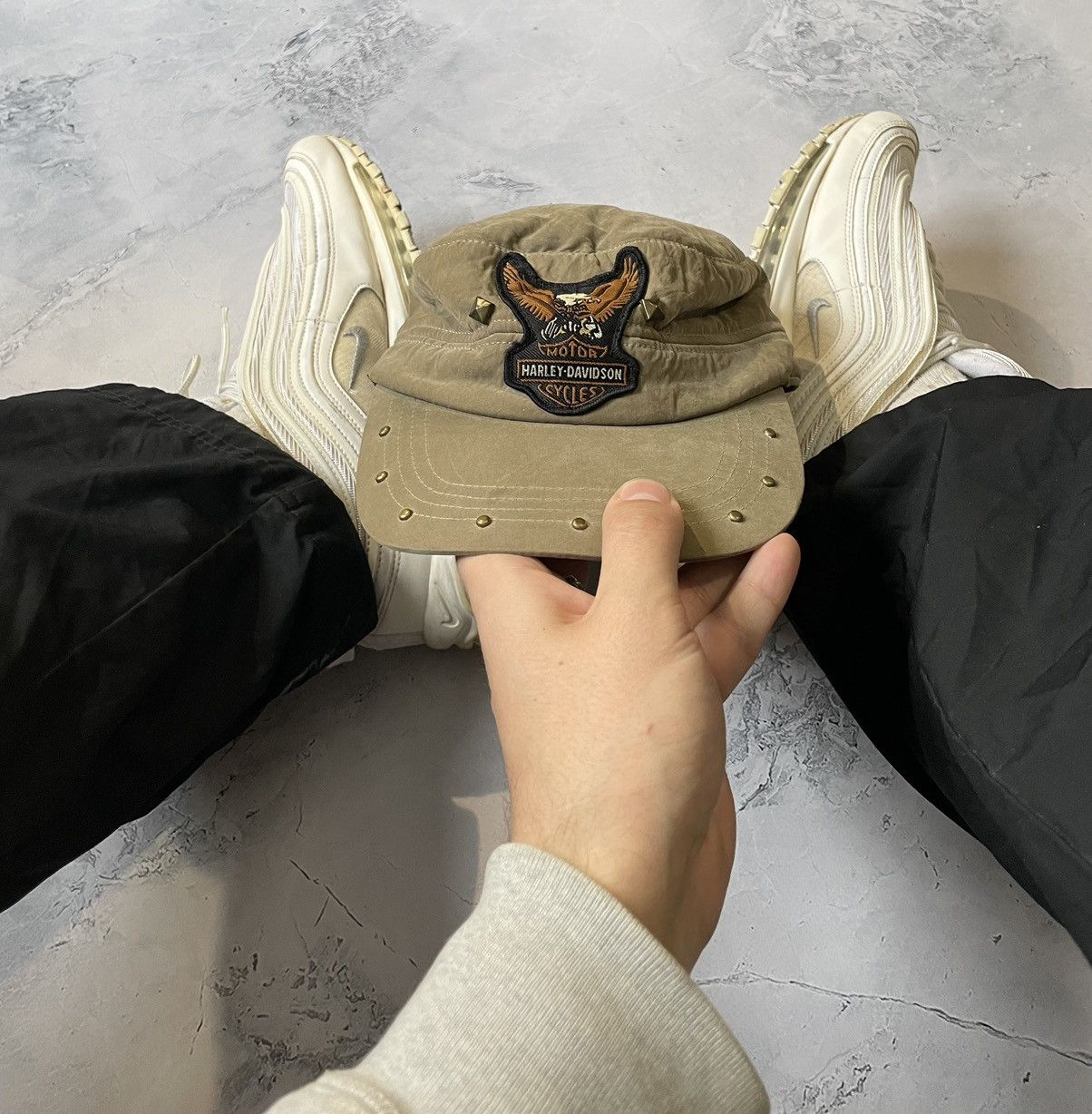 Harley Davidson Men’s Harley Davidson Biker Ushanka Hat Size ONE SIZE - 1 Thumbnail