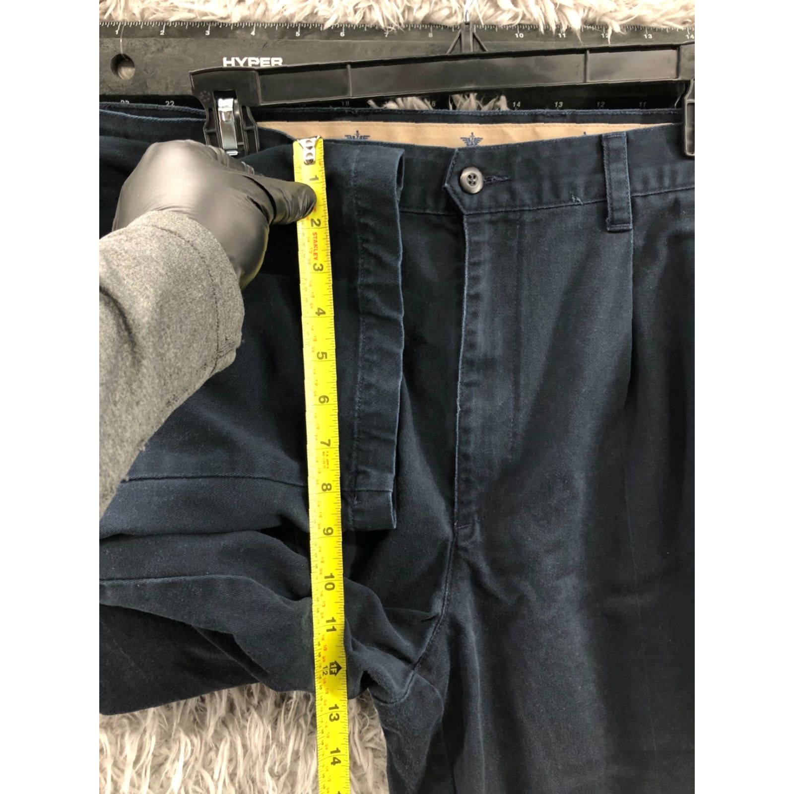 Dockers DOCKERS Pants Khakis Flat Front Classic Fit 36x32 Blue Mens Size US 36 / EU 52 - 4 Thumbnail