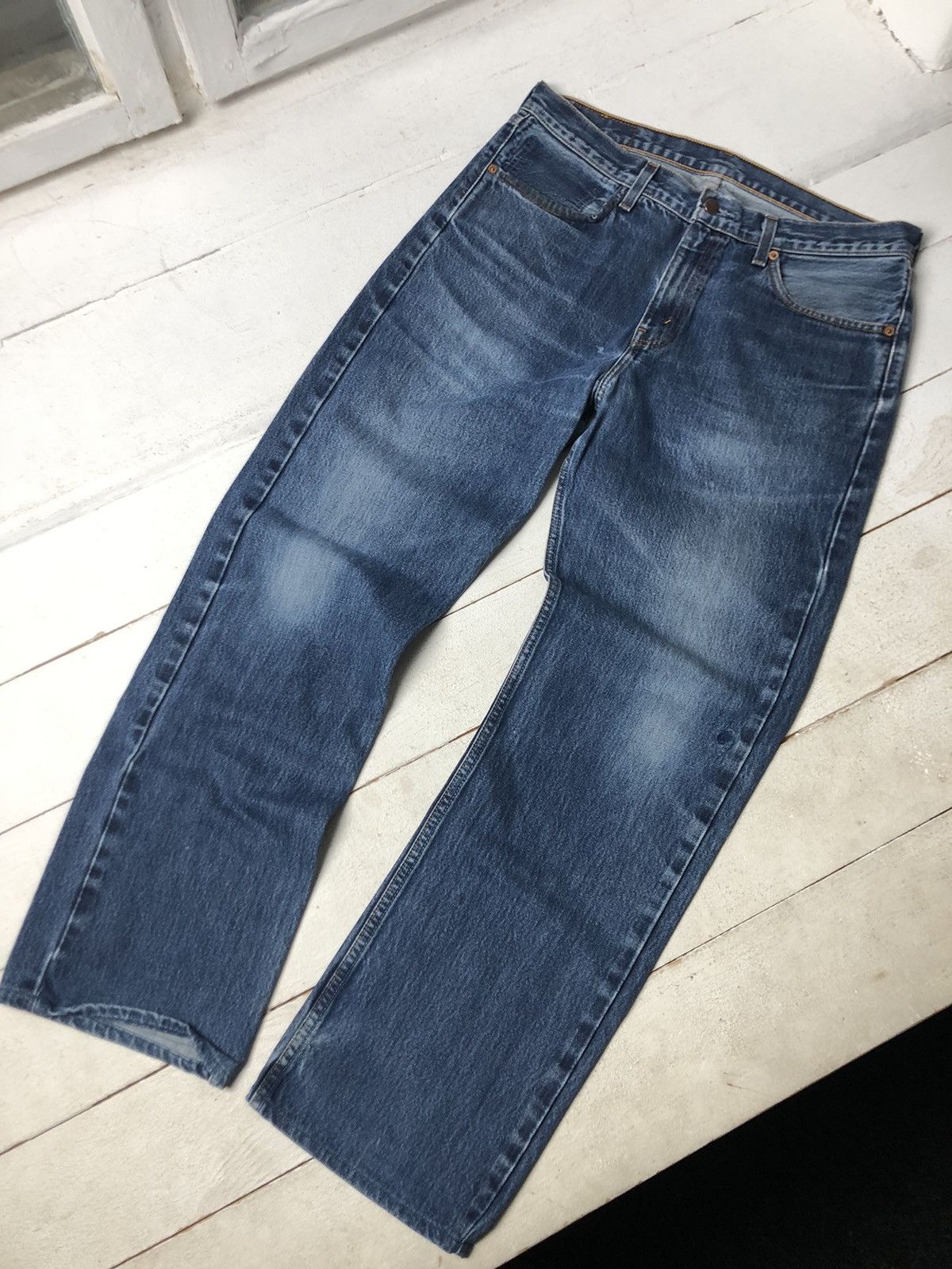 Levi's Retro Vintage 00s Y2K Levi’s 751 Japanese Style Denim Jeans Size US 34 / EU 50 - 1 Thumbnail
