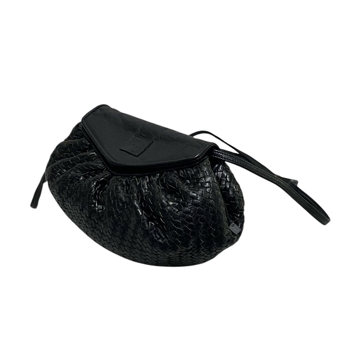 Fendi × Vintage Vintage Fendi lntrecciato Leather Mini Crossbody/Shoulder Size ONE SIZE - 3 Thumbnail