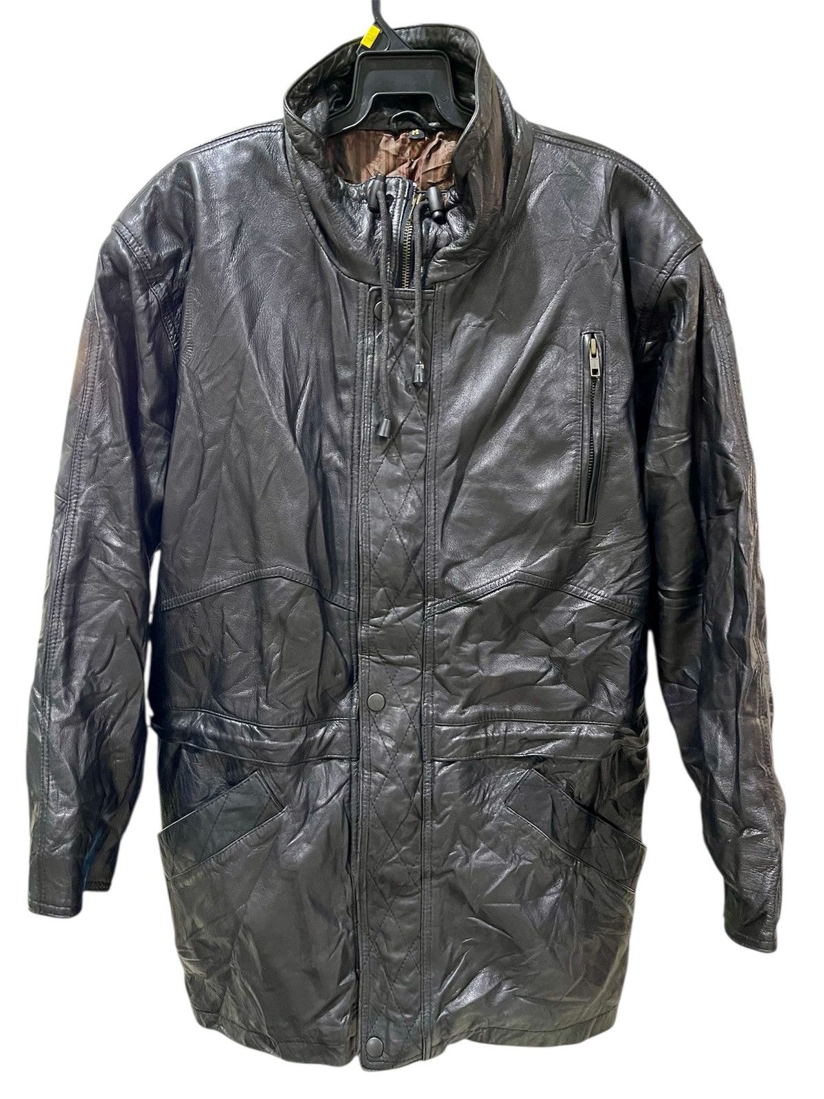 Japanese Brand × The Unbranded Brand Leather Jacket Size US XL / EU 56 / 4 - 1 Thumbnail