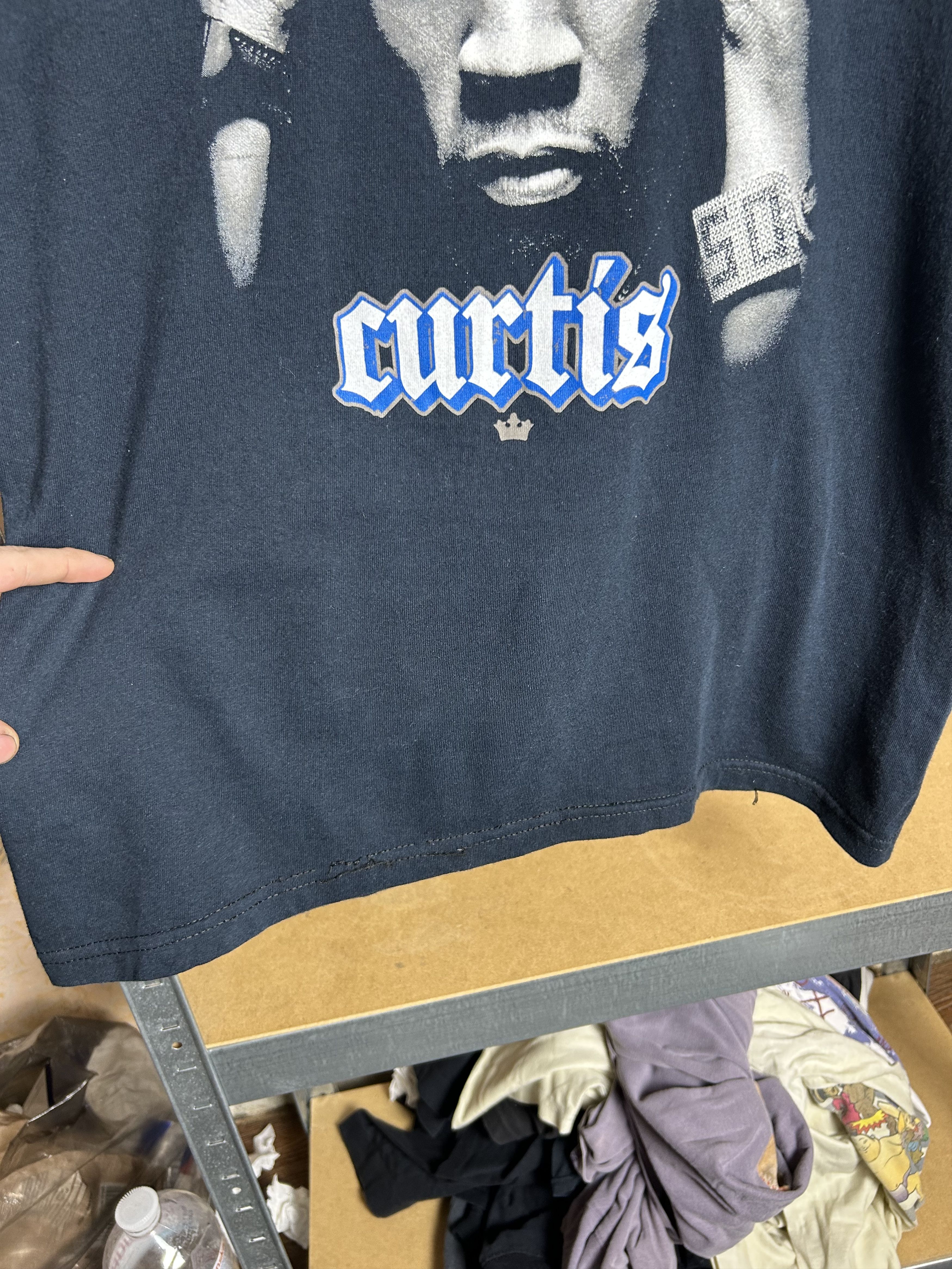 Rap Tees Vintage 2007 50 Cent Cutis Rap Tour T-shirt Size US M / EU 48-50 / 2 - 12 Thumbnail