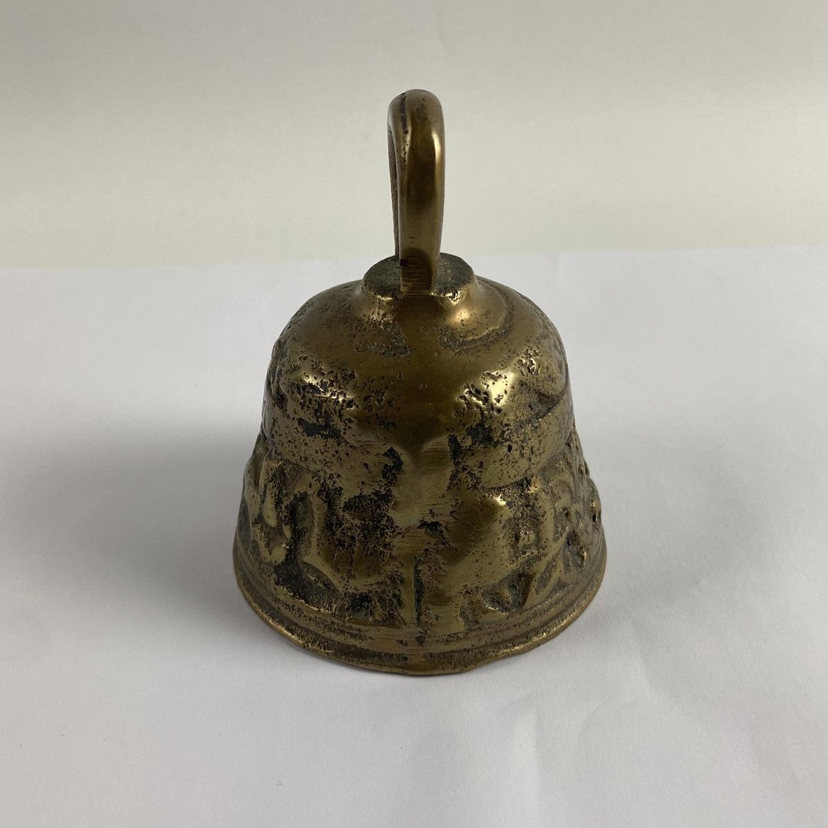 Vintage Vintage Brass Bell with Animals and Flowers MAHEVS-LVCAS Size ONE SIZE - 4 Thumbnail