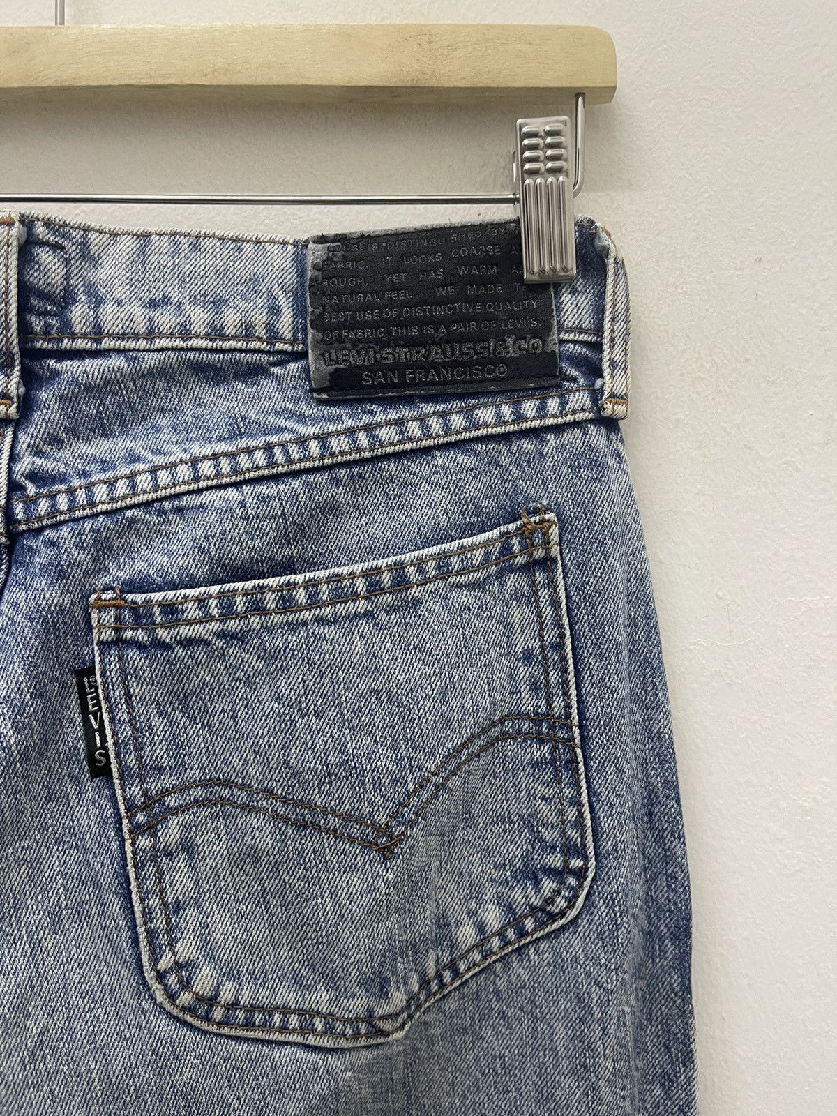 Levi's Vintage Clothing Rare Vintage LEVIS Big E Made in Japan J22 Size US 31 - 1 Thumbnail