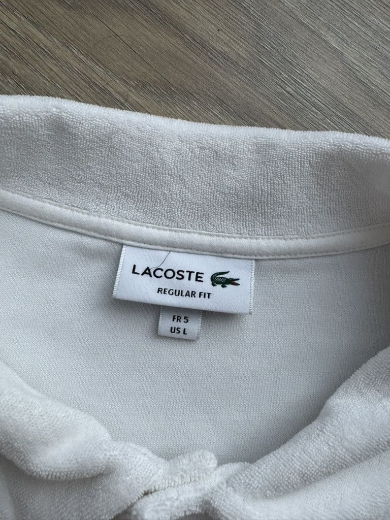Lacoste Lacoste Terry Polo Size US L / EU 52-54 / 3 - 5 Thumbnail