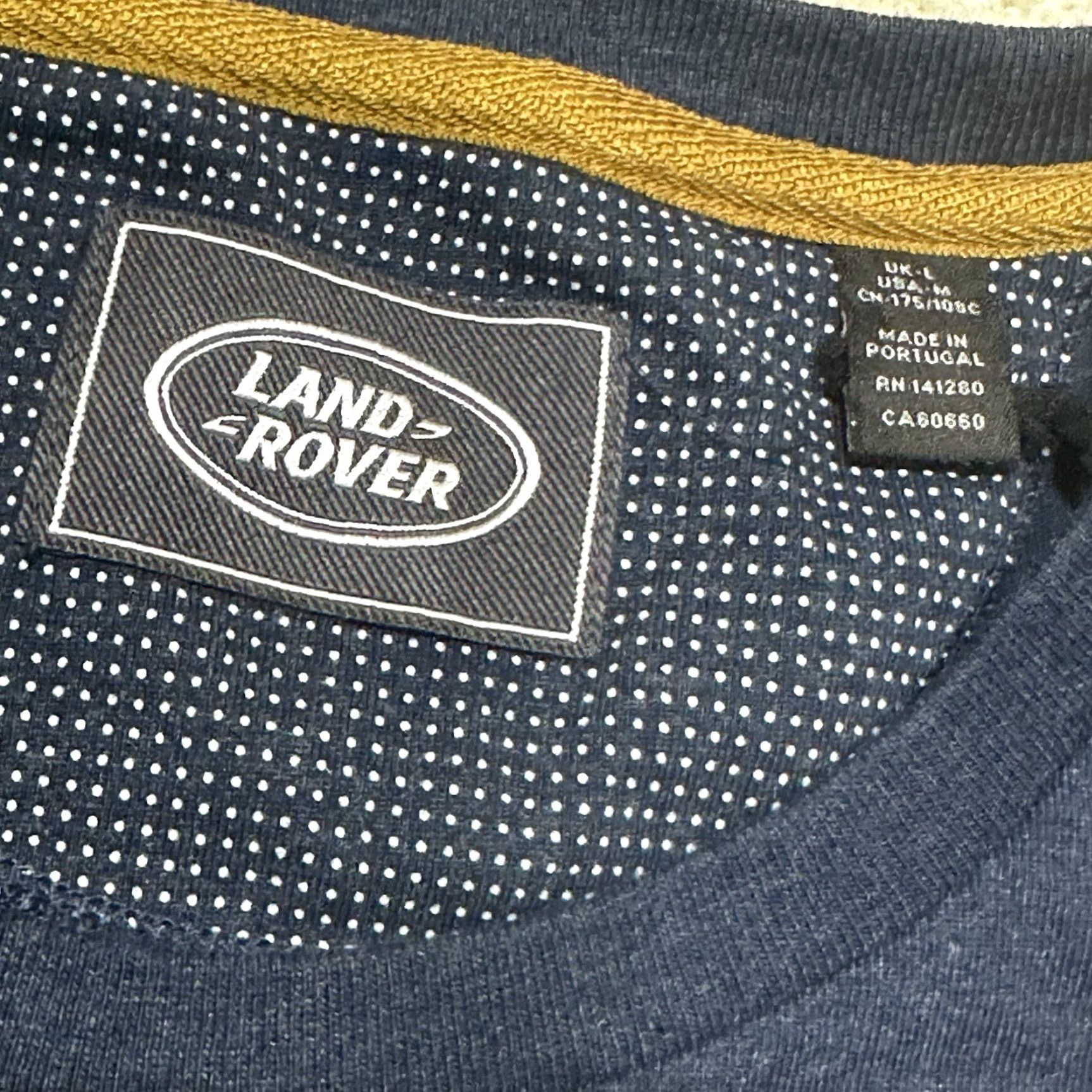 Vintage Land Rover Shirt Mens Medium Blue Size US M / EU 48-50 / 2 - 7 Thumbnail