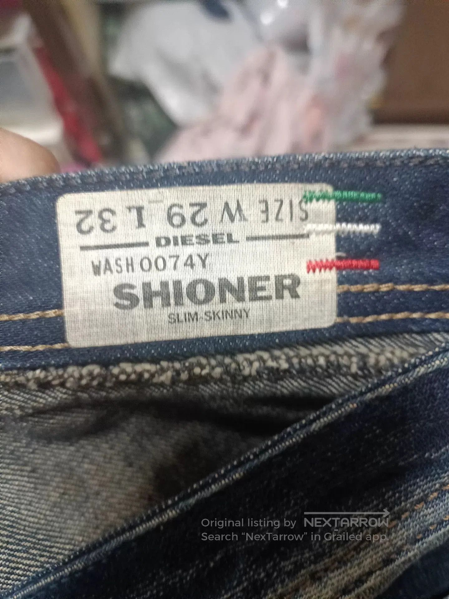 Diesel Diesel Shioner 74Y Jeans. Size US 29 - 9 Thumbnail